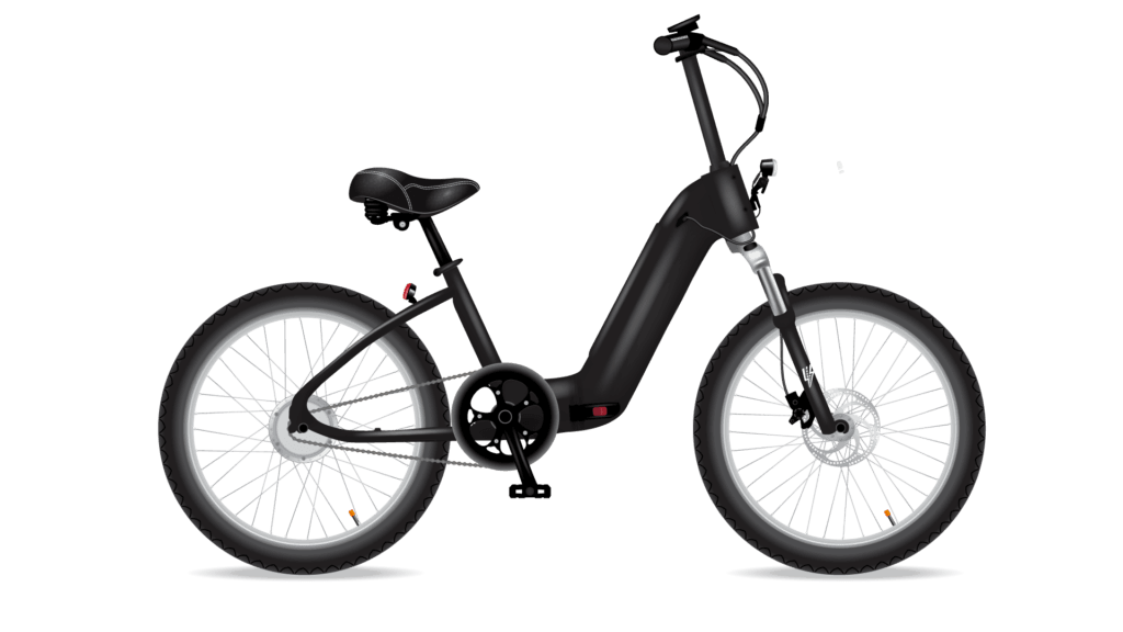 model f black ebike