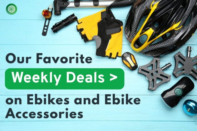ebike deals on ebikes and accessories